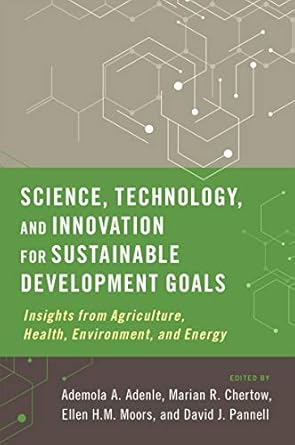 science technology and innovation for sustainable development goals insights from agriculture health