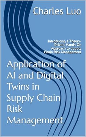 application of ai and digital twins in supply chain risk management introducing a theory driven hands on
