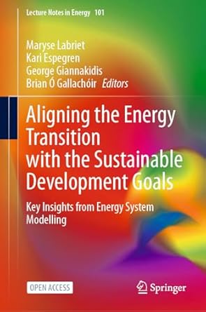 aligning the energy transition with the sustainable development goals key insights from energy system
