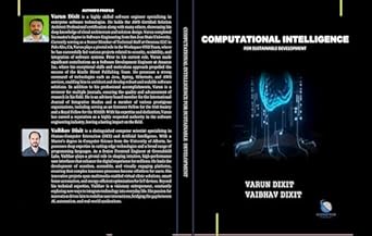 computational intelligence for sustainable development 1st edition varun dixit ,vaibhav dixit b0f1z1r2jc