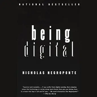 being digital 1st edition nicholas negroponte ,penn jillette ,random house audio b002ejryfy