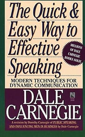 the quick and easy way to effective speaking reissue edition dale carnegie 0671724002, 978-0671724009