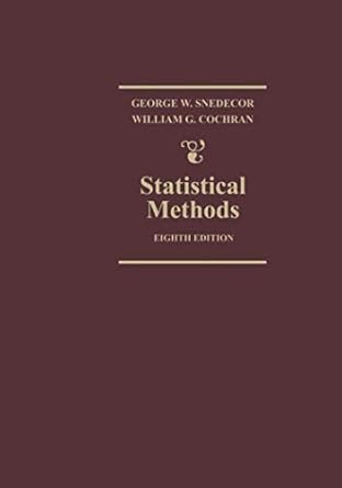 statistical methods 1st edition george w snedecor ,william g cochran 0813815614, 978-0813815619