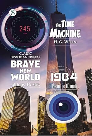 brave new world and 1984 and the time machine combo set of 3 book 1st edition george orwell aldous huxley h g