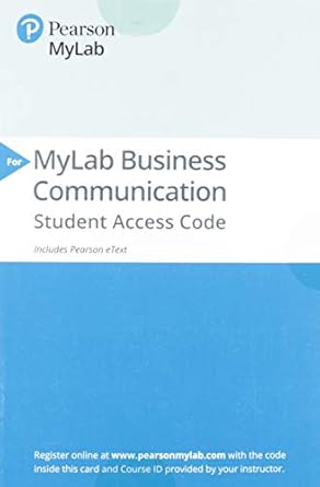 business communication essentials fundamental skills for the mobile digital social workplace 2019 mylab