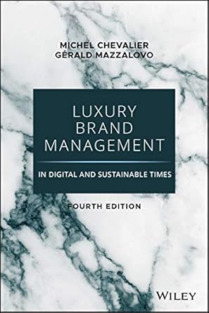 luxury brand management in digital and sustainable times 1st edition michel chevalier ,gerald mazzalovo