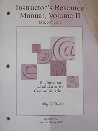 business and administrative communication 5rev edition locker 0072303042, 978-0072303049