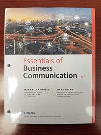 llf essentials business communication 1st edition  1337386618, 978-1337386616