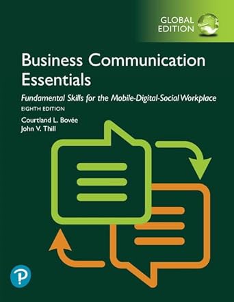 business communication essentials fundamental skills for the mobile digital social workplace plus pearson