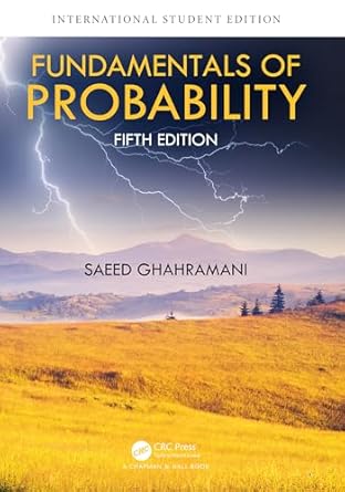 fundamentals of probability 5th edition saeed ghahramani b001io9pgm, 978-1040028636