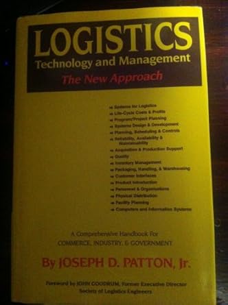 logistics technology and management the new approach a comprehensive handbook for commerce industry