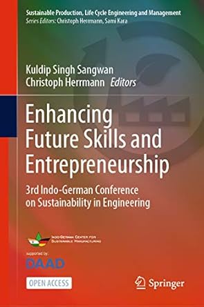 enhancing future skills and entrepreneurship 3rd indo german conference on sustainability in engineering 1st
