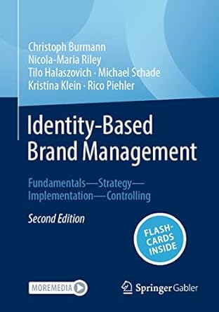 identity based brand management fundamentals strategy implementation controlling 2nd edition christoph