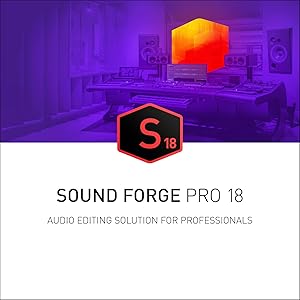 sound forge pro 18 the all round audio editor audio software music program for windows 10/11 pc 1 pc license