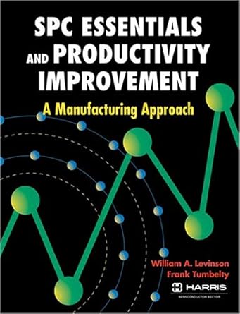 spc essentials and productivity improvement a manufacturing approach 1st edition william a levinson ,frank