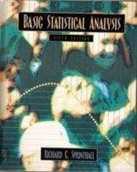 basic statistical analysis 5th edition  b0088otpoc