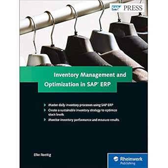 inventory management and optimization in sap erp 1st edition elke roettig 1493213105, 978-1493213108