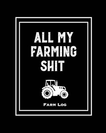 farm log farmers record keeping book livestock inventory pages logbook income and expense ledger equipment