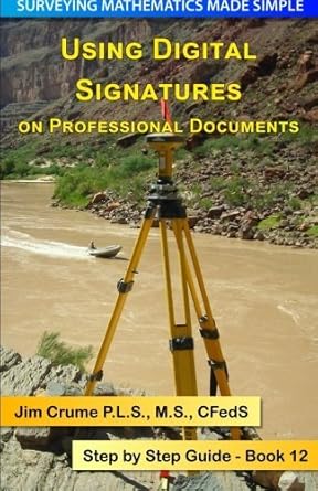 using digital signatures on professional documents step by step guide by jim crume 1st edition jim crume