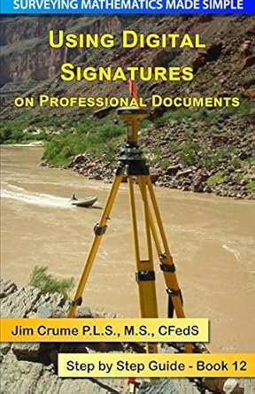 using digital signatures on professional documents step by step guide 1st edition jim crume 1495960463,