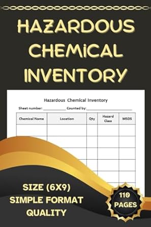 hazardous chemical inventory tracking for safe chemical management 1st edition suzannio allen b0dd737nbt