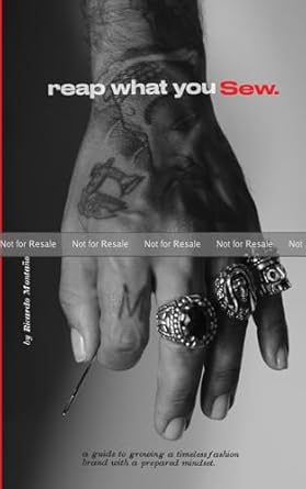 proof reap what you sew a guide to building a timeless brand with a prepared mindset 1st edition ricardo