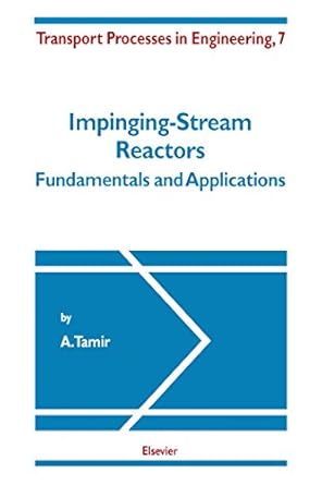 impinging stream reactors fundamentals and applications 1st edition a tamir b001kdzljq, 978-1483297552