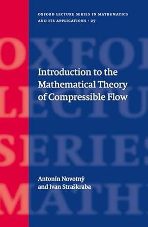 introduction to the mathematical theory of compressible flow 1st edition antonin novotny ,ivan straskraba