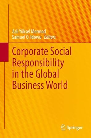 corporate social responsibility in the global business world 2014th edition asli yuksel mermod ,asli ya