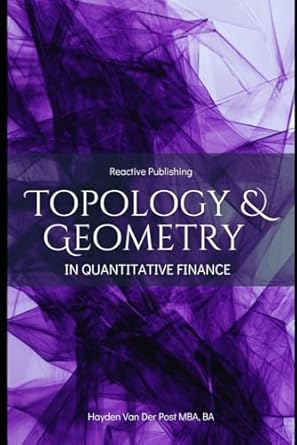 opology and geometry in quantitative finance a mathematical framework for market structure risk and portfolio