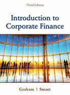 introduction to corporate finance by graham john smart scott b hardcover 1st edition graham b008audn24