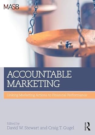 accountable marketing 1st edition craig gugeldavid w stewart 0765647079, 978-0765647078
