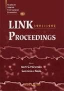 link proceedings 1991 1992 selected papers from meetings in moscow 1991 and ankara 1992 1st edition benjamin