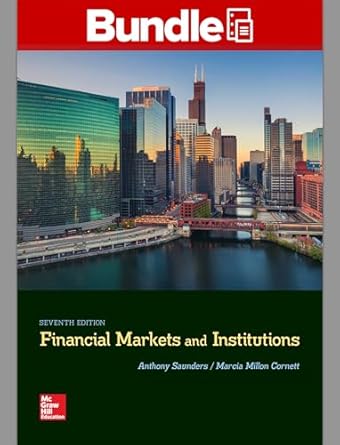 gen combo looseleaf financial markets and institutions connect access card 1st edition anthony saunders
