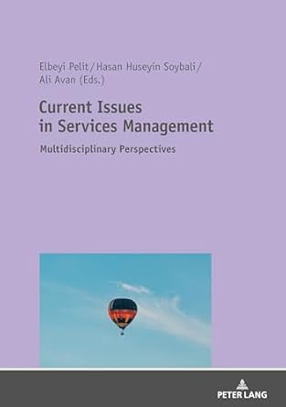 current issues in services management new edition pelit 3631803850, 978-3631803851