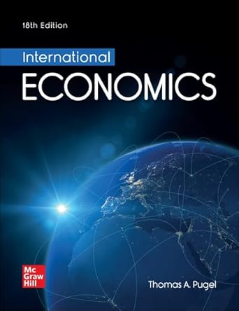 loose leaf for international economics 18th edition thomas pugel 126683284x, 978-1266832840
