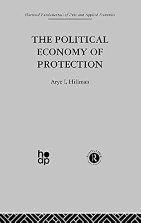 the political economy of protection 1st edition arye l hillman b001hpp2im, 978-1136455490