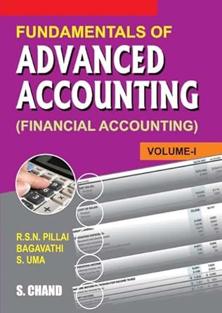 fundamentals of advanced accounting vol i 1st edition r s n pallai b00quyl4pk