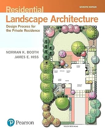 residential landscape architecture design process for the private residence 1st edition norman booth ,james