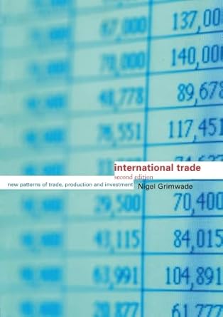 international trade 1st edition nigel grimwade 0415156270, 978-0415156271