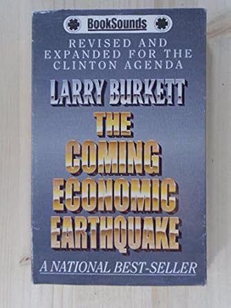 coming economic earthquake cassette 1st edition larry burkett 0802415539, 978-0802415530