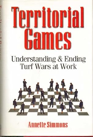 territorial games 1st edition annette simmons 0814403832, 978-0814403839