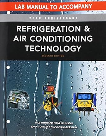refrigeration and air conditioning technology concepts procedures and troubleshooting techniques 7th edition