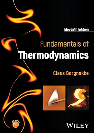 fundamentals of thermodynamics 11th edition claus borgnakke b0dpljqqbr, 978-1394212927