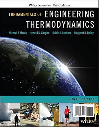 fundamentals of engineering thermodynamics 1st edition michael j moran ,howard n shapiro ,daisie d boettner