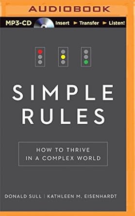 simple rules 1st edition kathleen m eisenhardt donald sull 1491590386, 978-1491590386