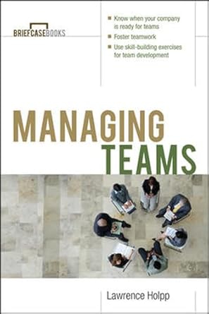 managing teams 1st edition lawrence holpp 0070718652, 978-0070718654