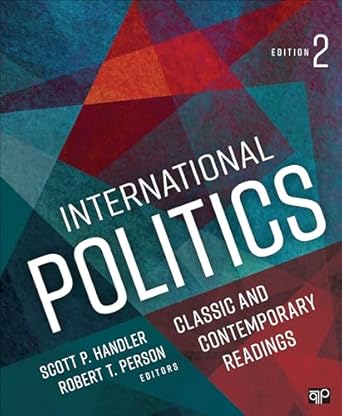 international politics classic and contemporary readings 1st edition scott p handler ,robert t person