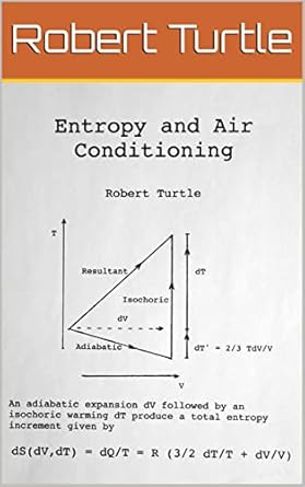 entropy and air conditioning 1st edition robert turtle b0c428grc1