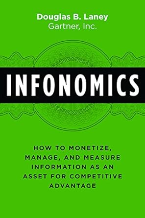 infonomics how to monetize manage and measure information as an asset for competitive advantage 1st edition